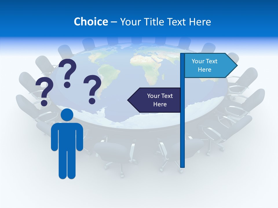 Concept Conference White PowerPoint Template