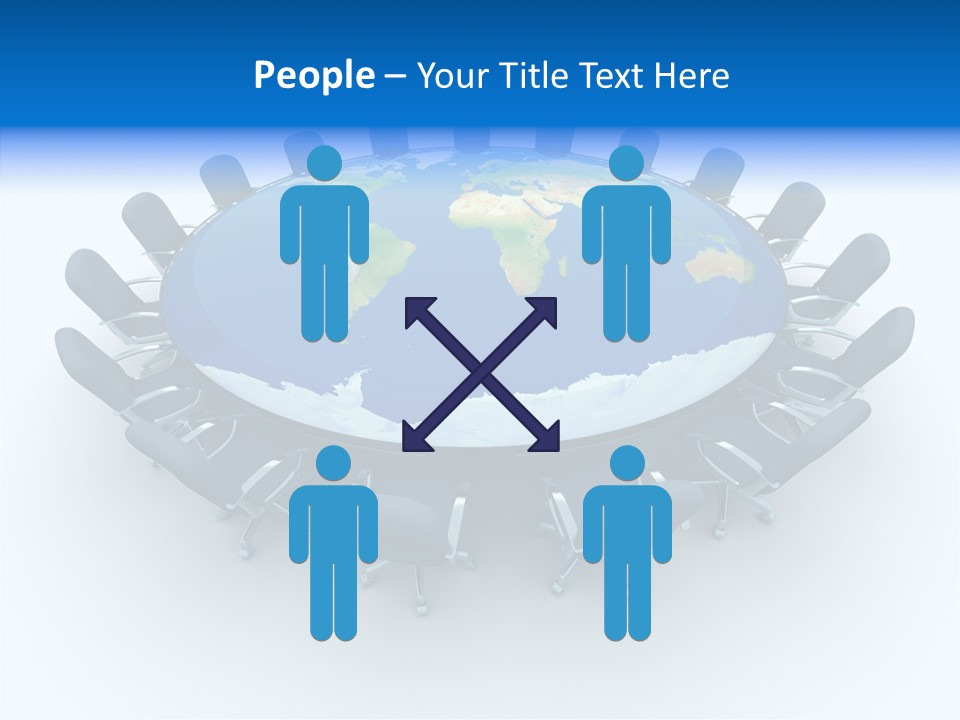 Concept Conference White PowerPoint Template