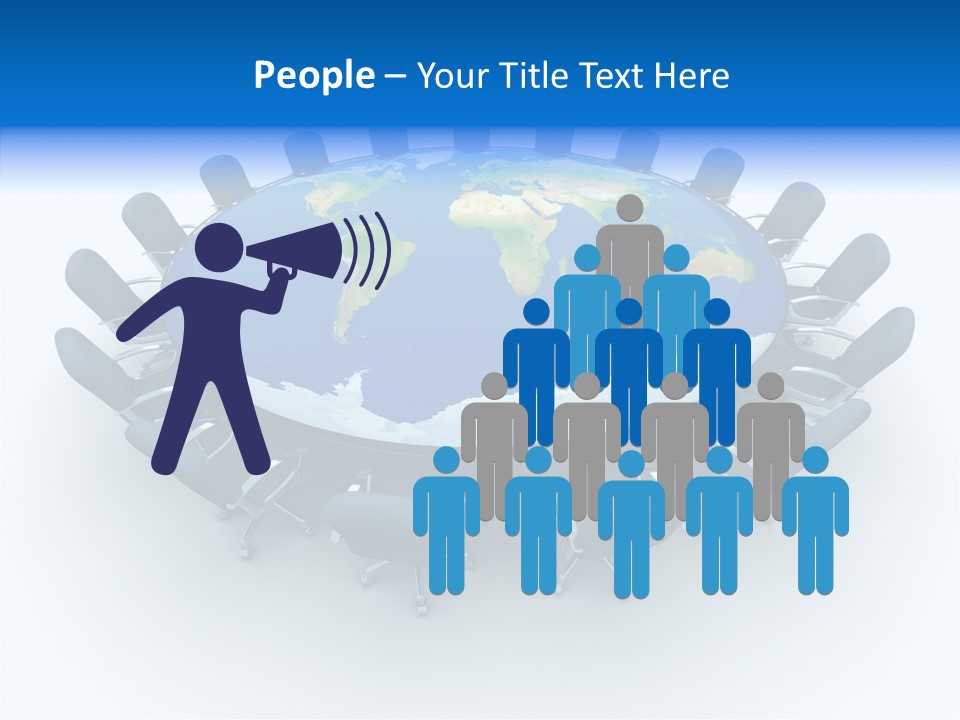 Concept Conference White PowerPoint Template