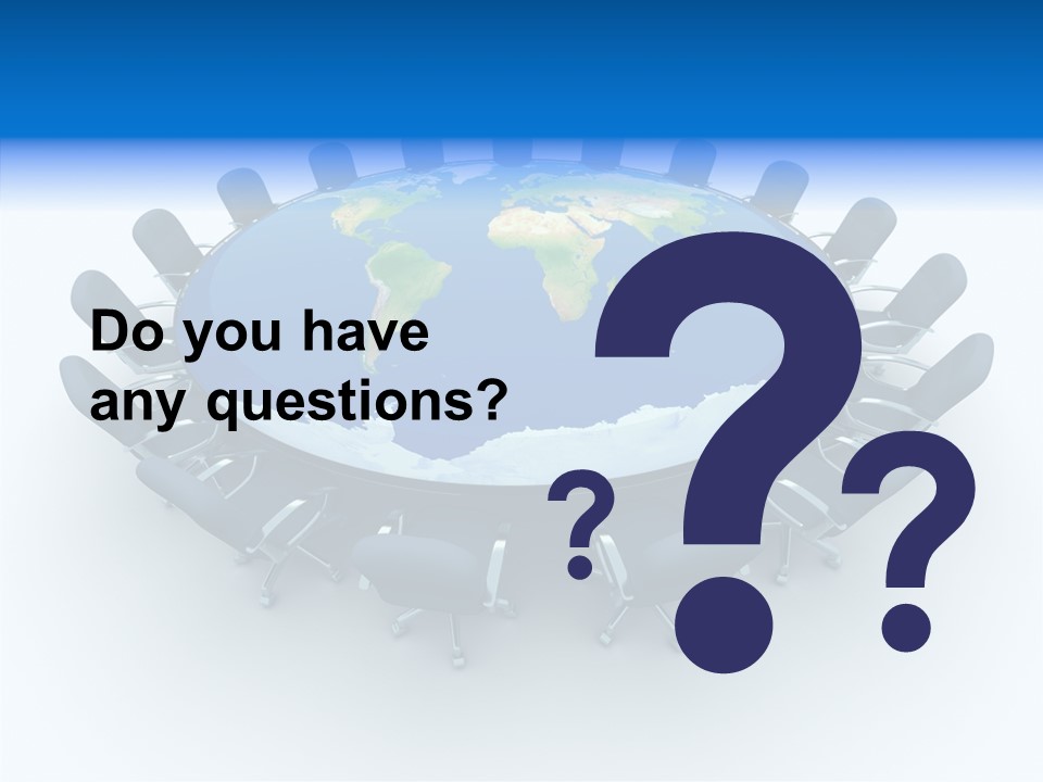 Concept Conference White PowerPoint Template