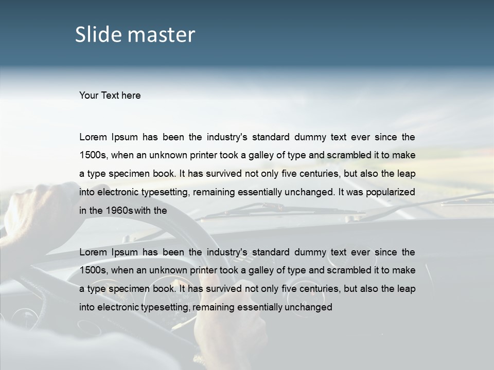 Front Inside Light PowerPoint Template