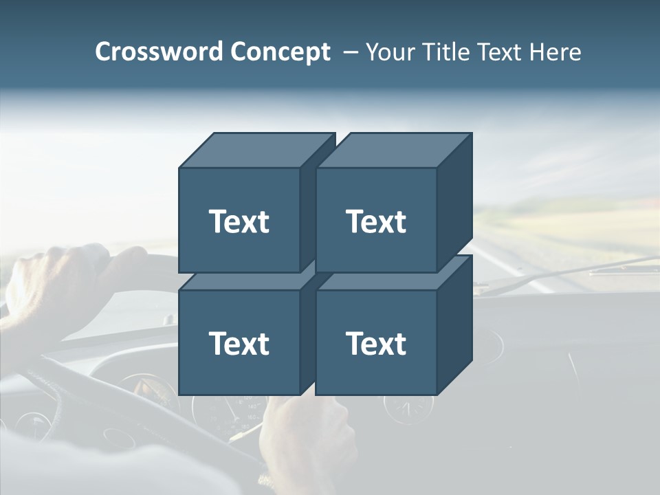 Front Inside Light PowerPoint Template