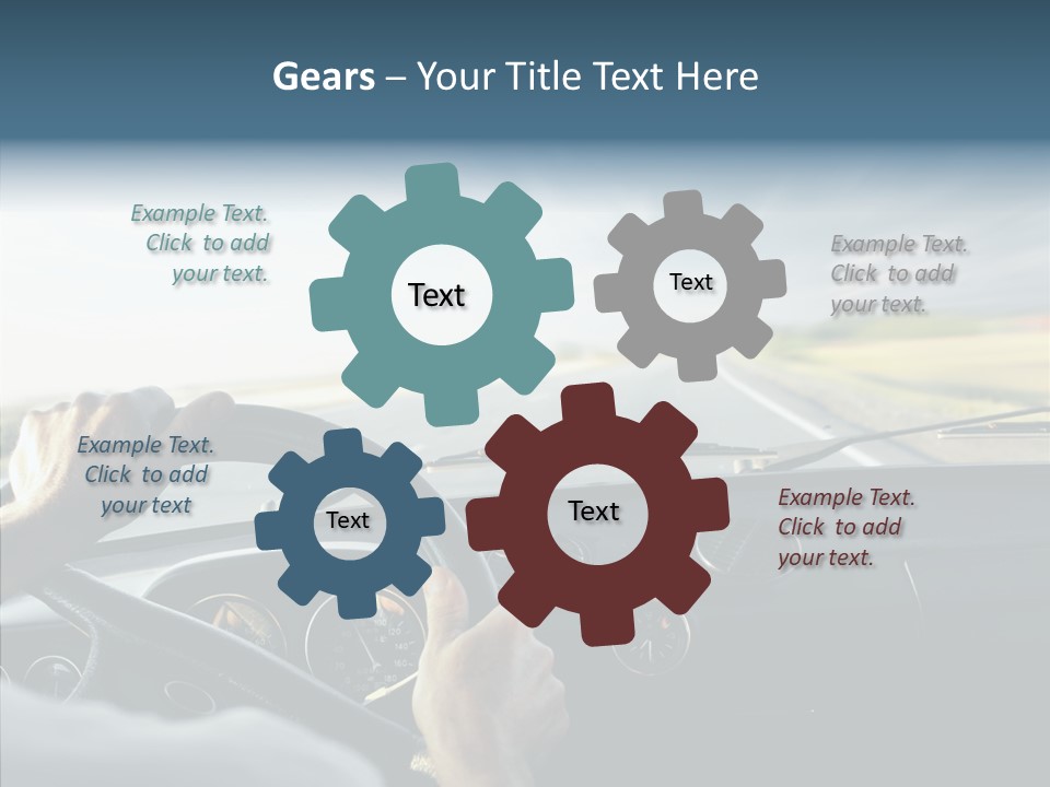 Front Inside Light PowerPoint Template