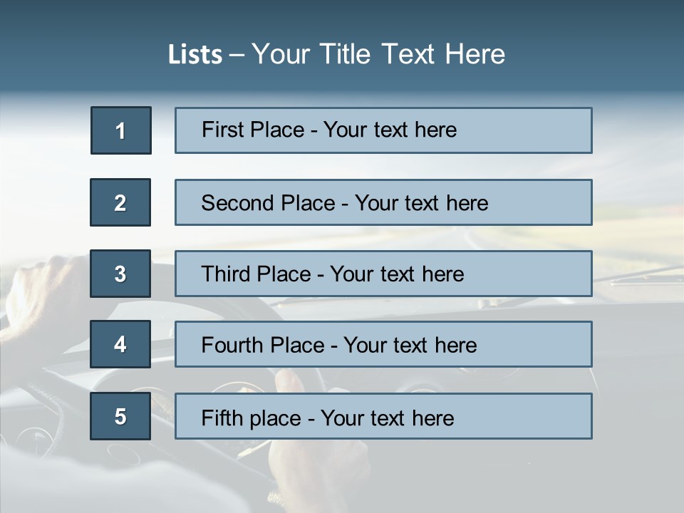 Front Inside Light PowerPoint Template
