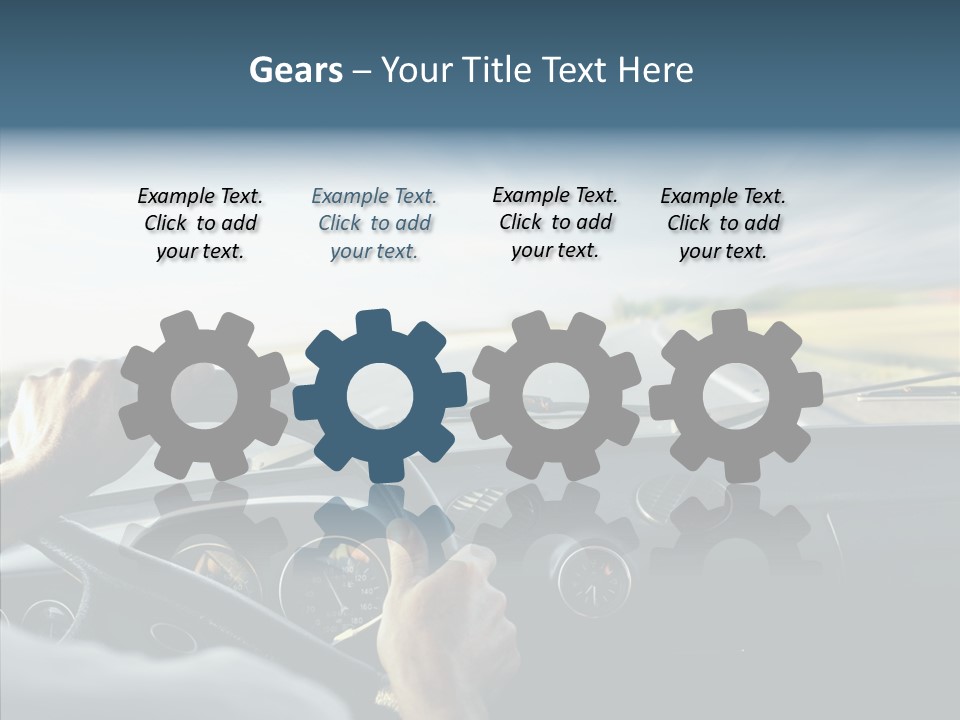 Front Inside Light PowerPoint Template