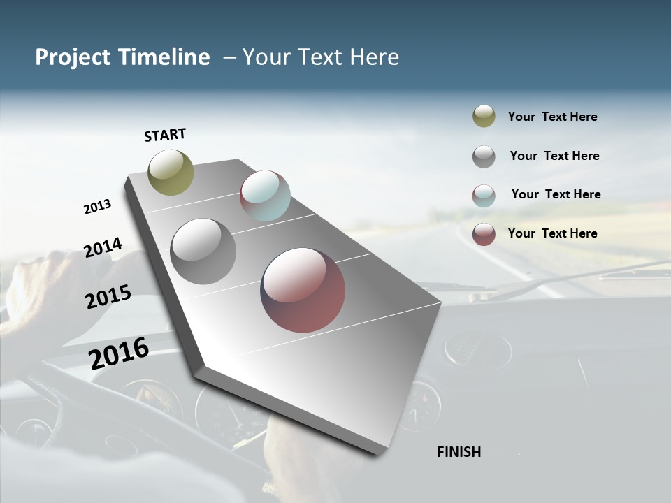 Front Inside Light PowerPoint Template