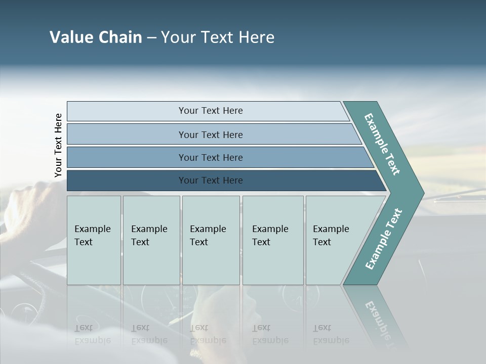 Front Inside Light PowerPoint Template