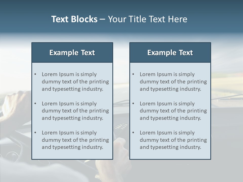 Front Inside Light PowerPoint Template