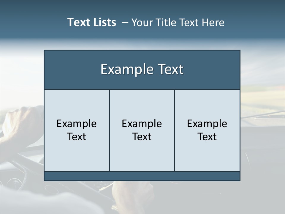 Front Inside Light PowerPoint Template