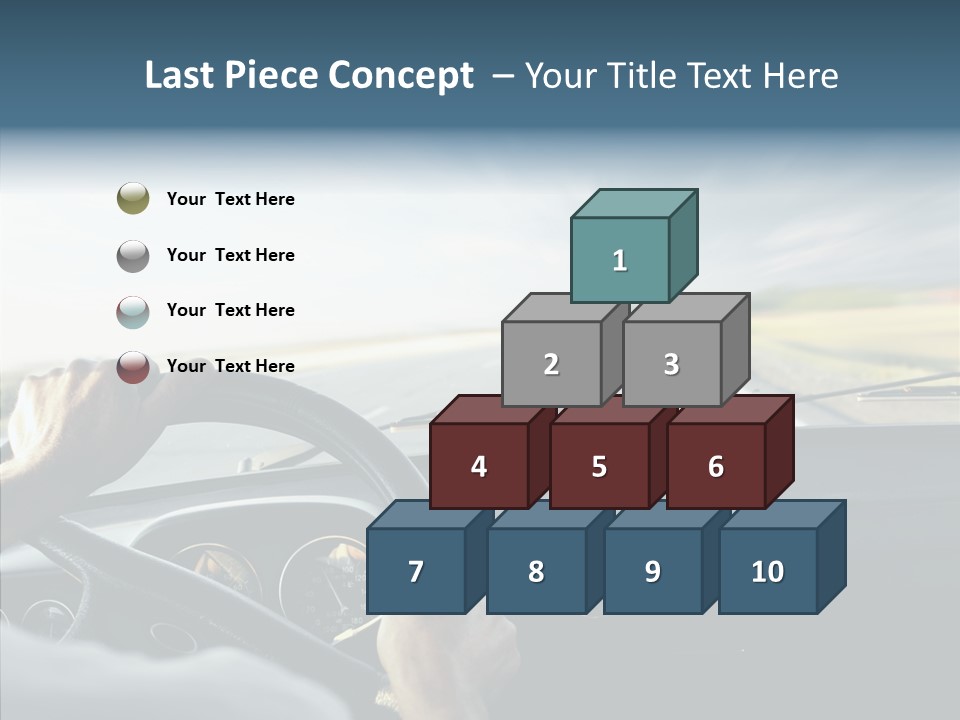 Front Inside Light PowerPoint Template