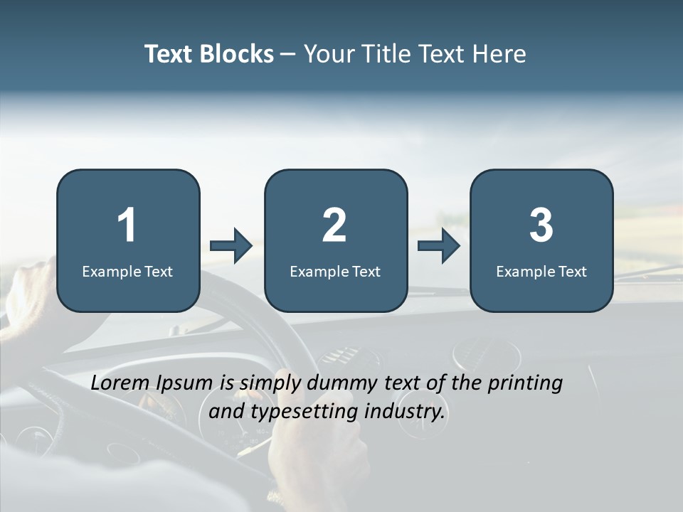 Front Inside Light PowerPoint Template