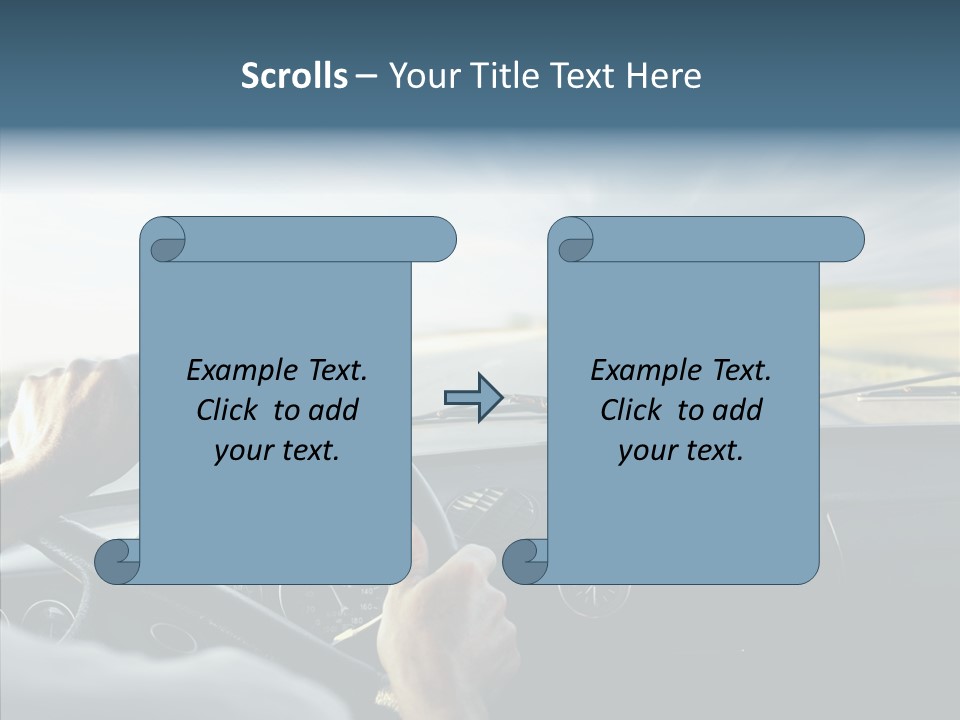Front Inside Light PowerPoint Template