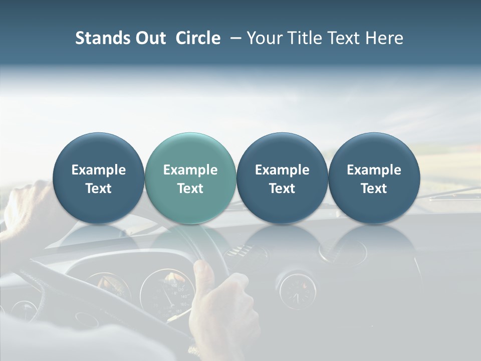 Front Inside Light PowerPoint Template