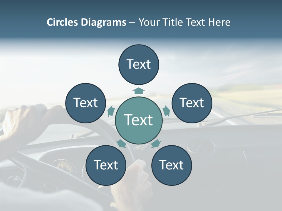 Front Inside Light PowerPoint Template