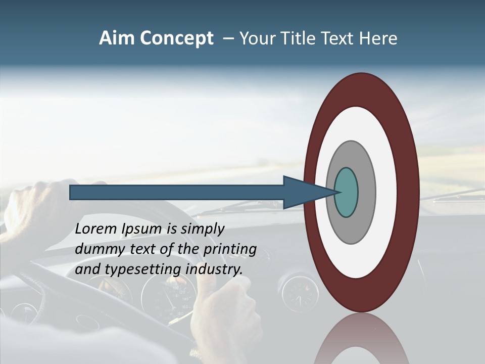 Front Inside Light PowerPoint Template