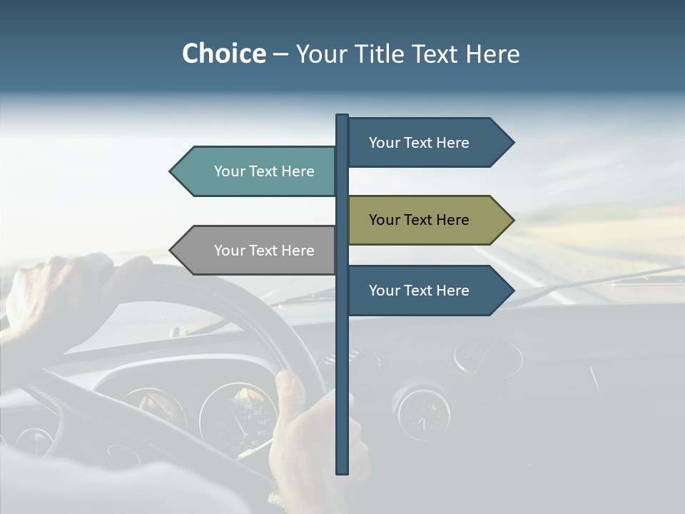 Front Inside Light PowerPoint Template