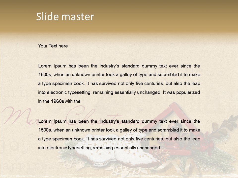 White Tradition Background PowerPoint Template