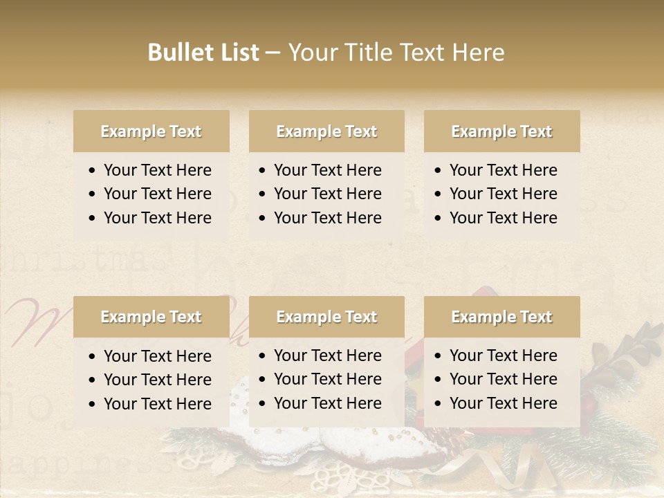 White Tradition Background PowerPoint Template