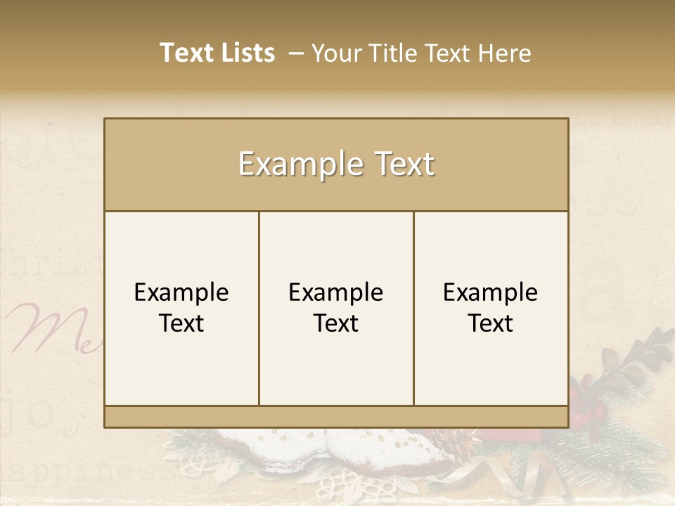 White Tradition Background PowerPoint Template