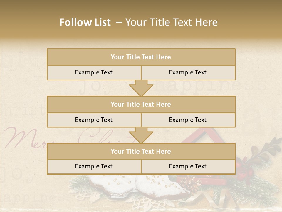 White Tradition Background PowerPoint Template