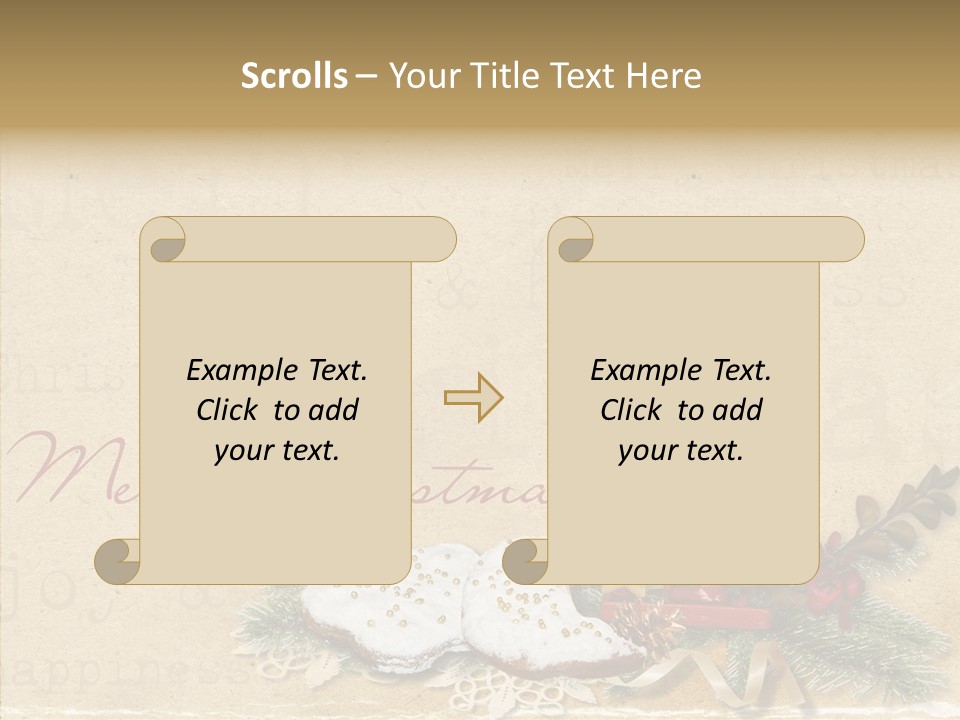White Tradition Background PowerPoint Template