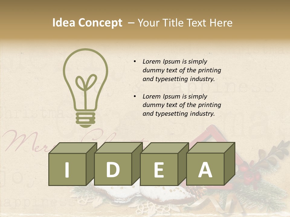 White Tradition Background PowerPoint Template