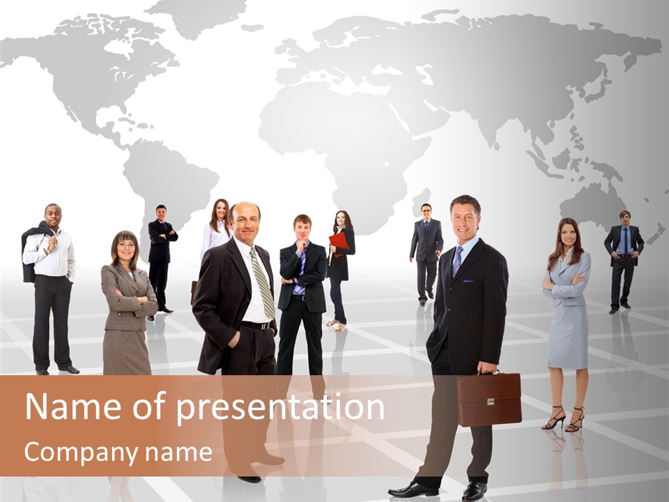 Suit Corporate Success PowerPoint Template