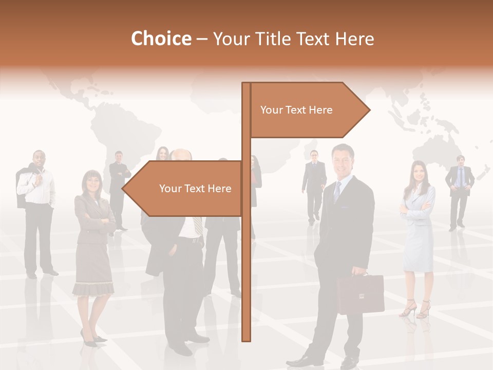 Suit Corporate Success PowerPoint Template