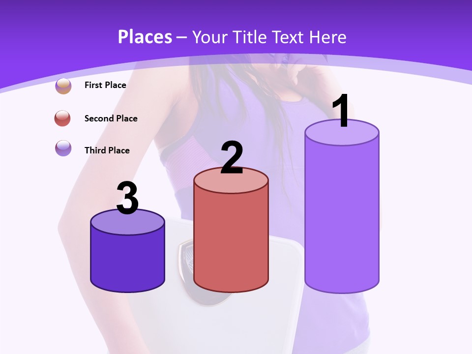 Pretty Diet Sporty PowerPoint Template