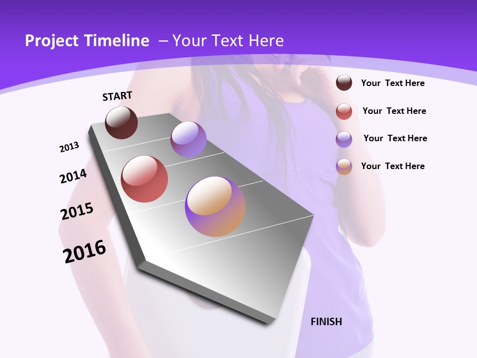 Pretty Diet Sporty PowerPoint Template