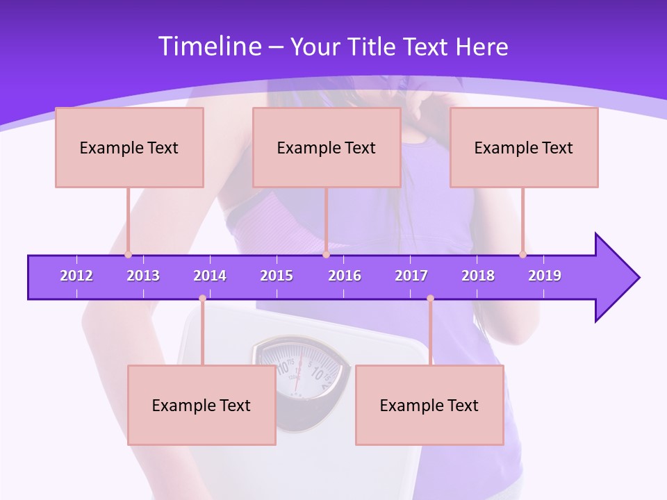 Pretty Diet Sporty PowerPoint Template