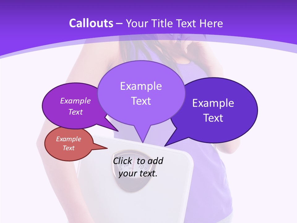 Pretty Diet Sporty PowerPoint Template