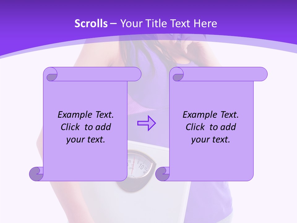 Pretty Diet Sporty PowerPoint Template