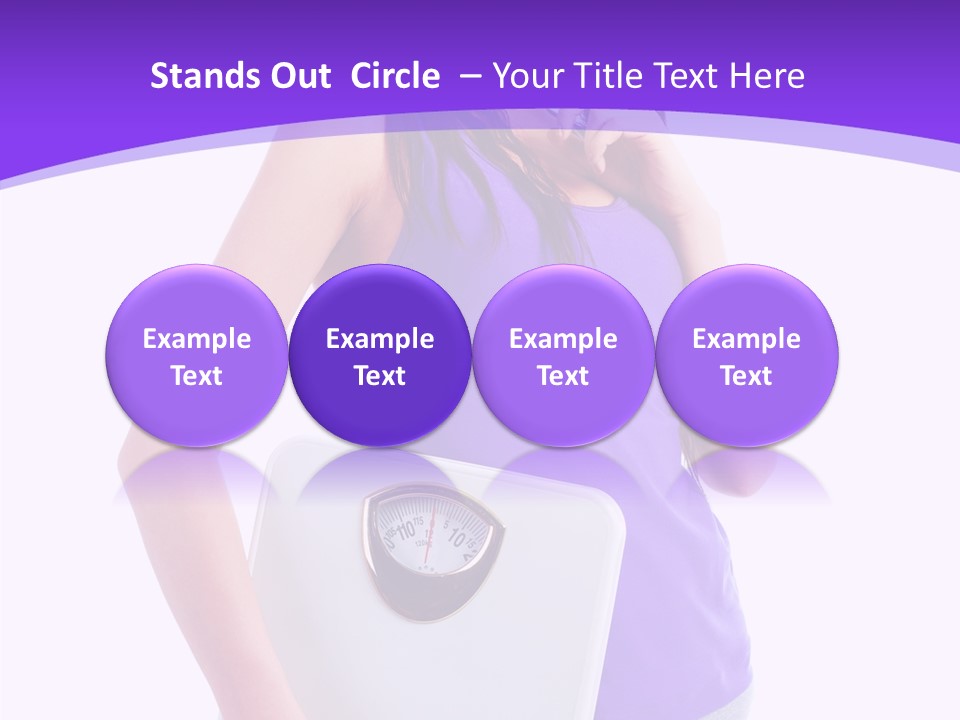 Pretty Diet Sporty PowerPoint Template