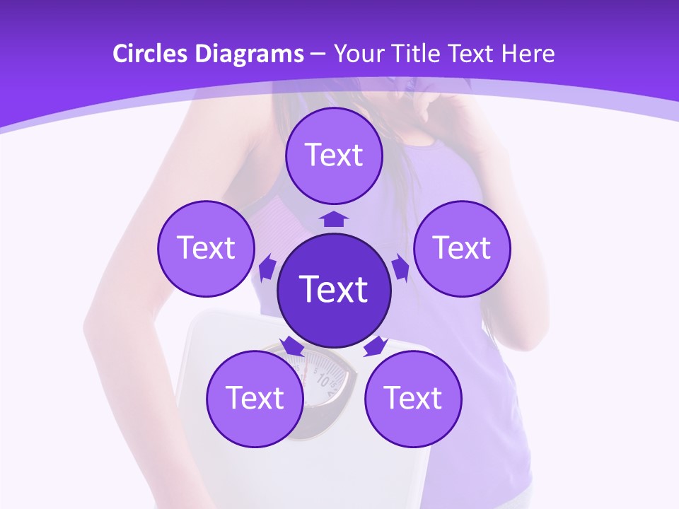 Pretty Diet Sporty PowerPoint Template