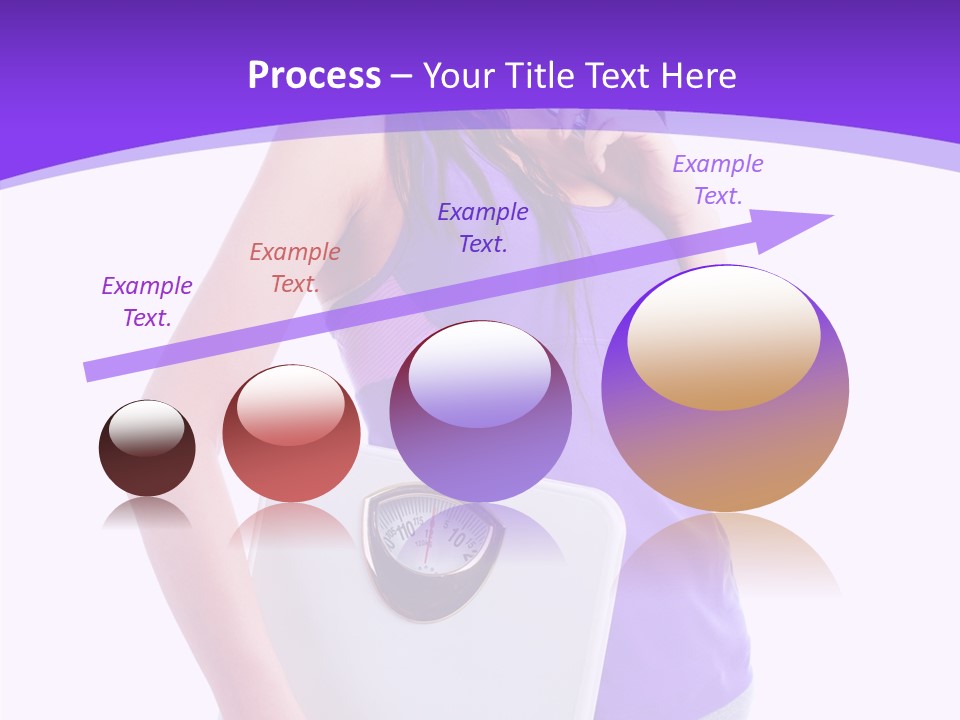 Pretty Diet Sporty PowerPoint Template