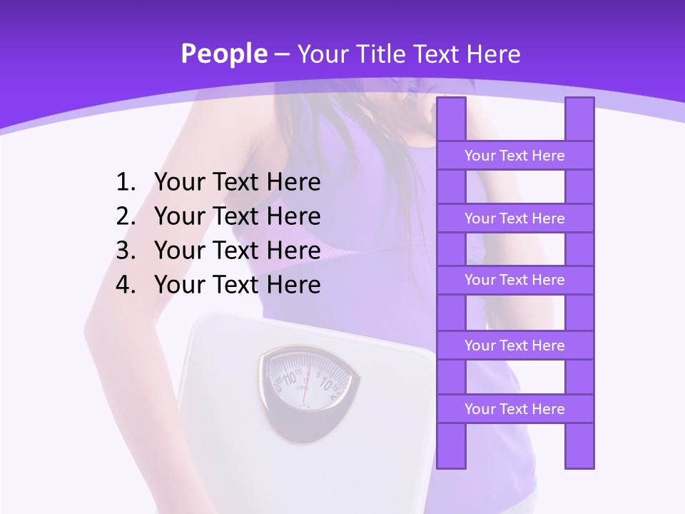 Pretty Diet Sporty PowerPoint Template