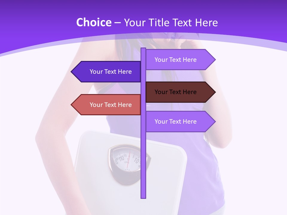 Pretty Diet Sporty PowerPoint Template