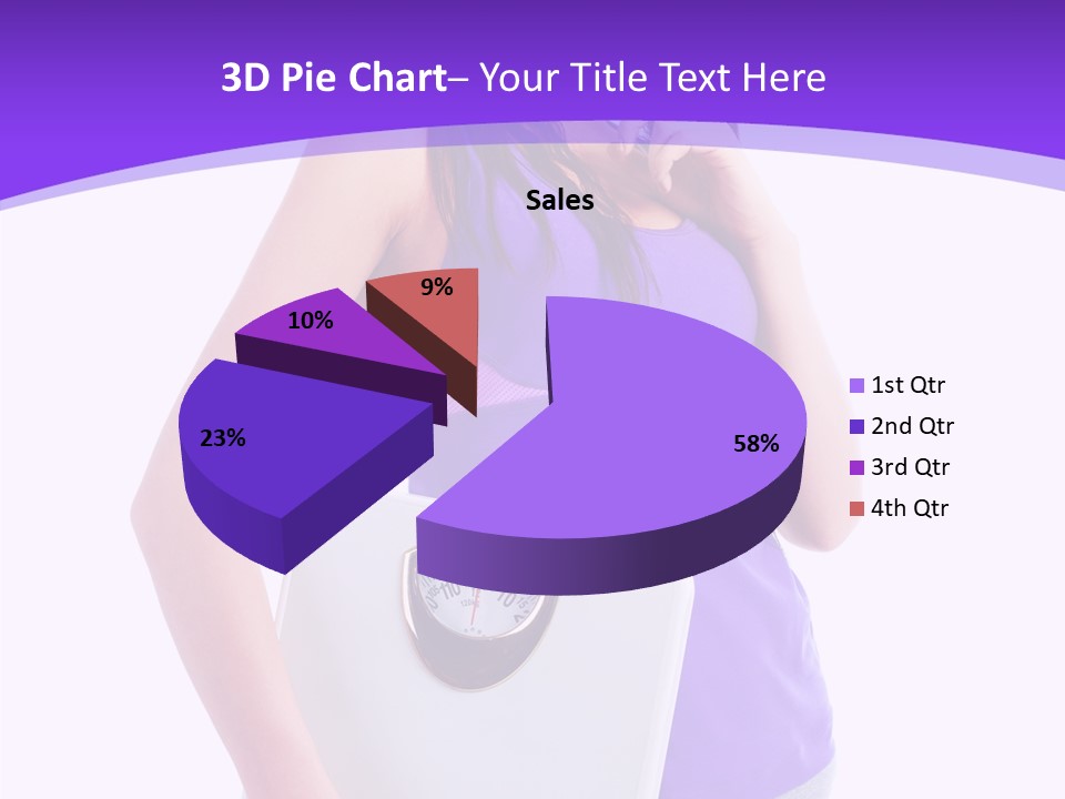Pretty Diet Sporty PowerPoint Template
