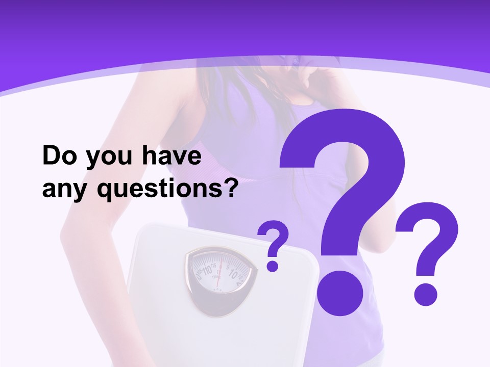 Pretty Diet Sporty PowerPoint Template