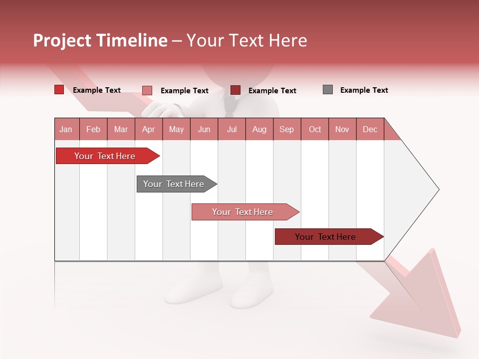 Arrow Crisis Choice PowerPoint Template