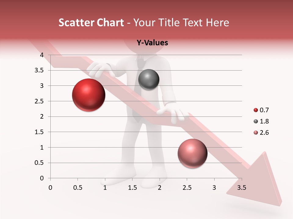 Arrow Crisis Choice PowerPoint Template