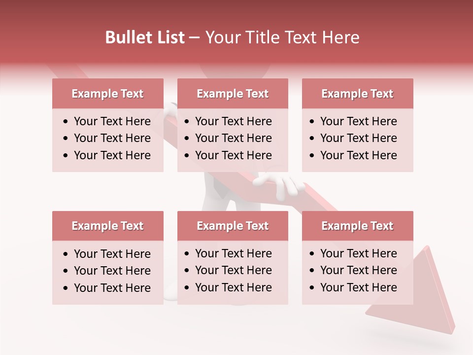 Arrow Crisis Choice PowerPoint Template