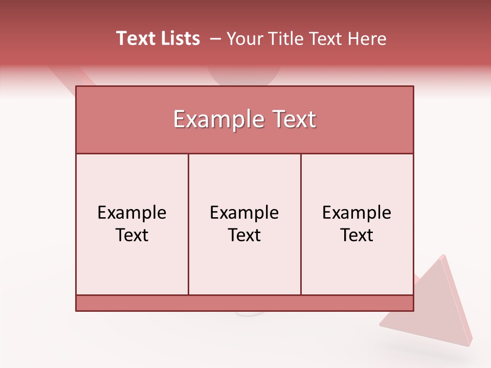 Arrow Crisis Choice PowerPoint Template