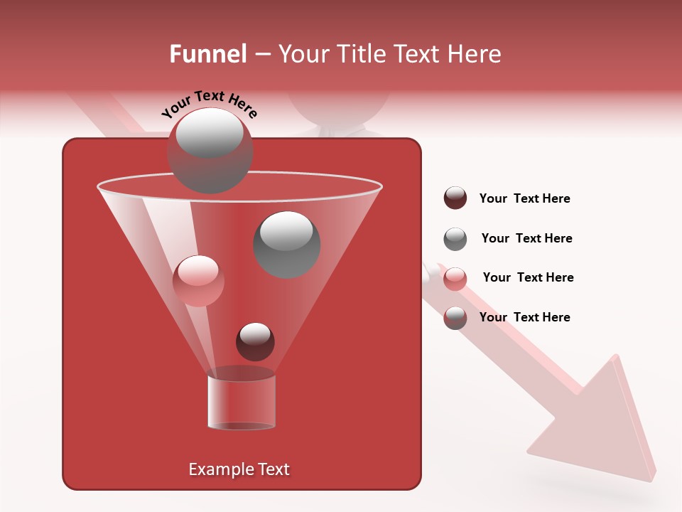 Arrow Crisis Choice PowerPoint Template