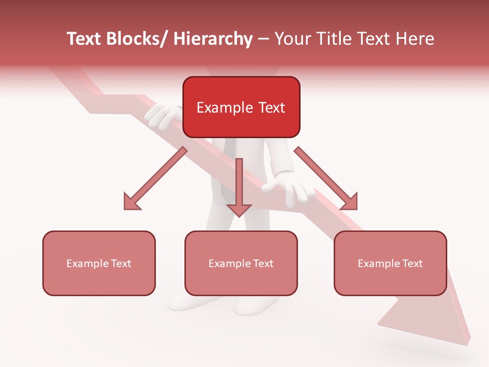 Arrow Crisis Choice PowerPoint Template