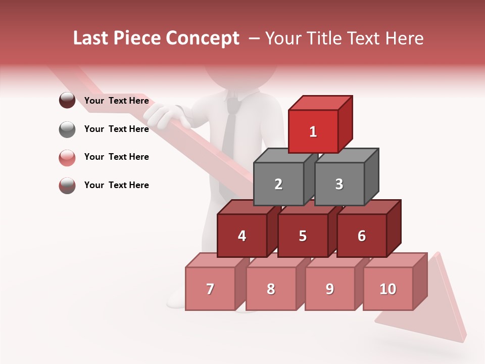 Arrow Crisis Choice PowerPoint Template
