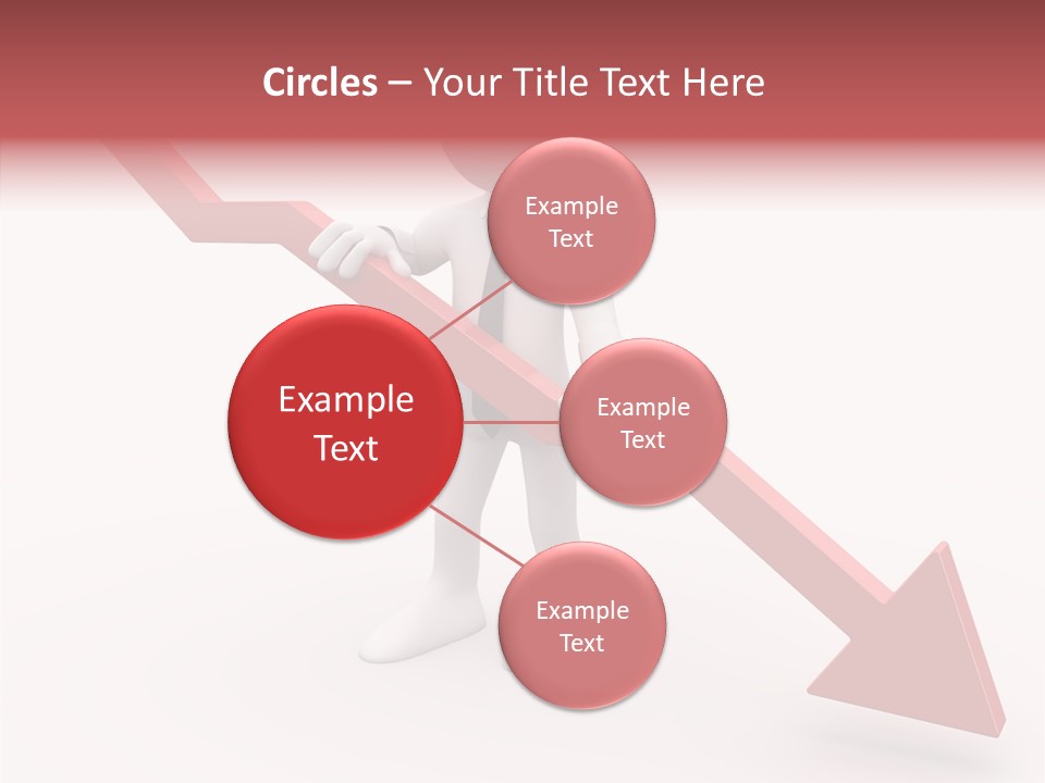 Arrow Crisis Choice PowerPoint Template