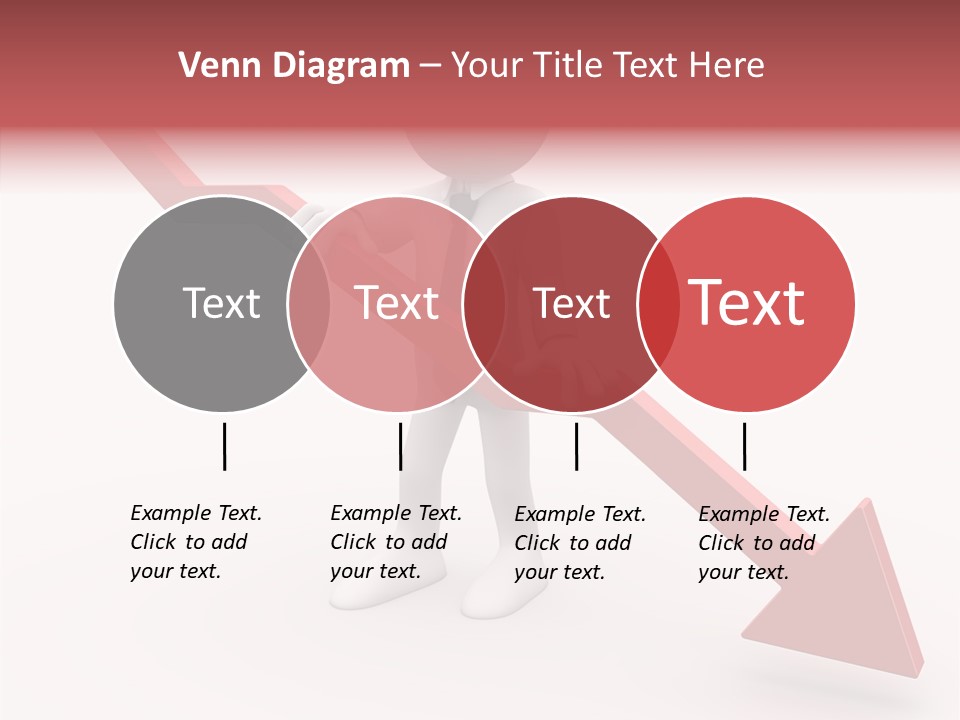 Arrow Crisis Choice PowerPoint Template