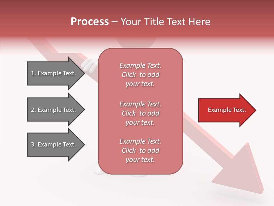 Arrow Crisis Choice PowerPoint Template